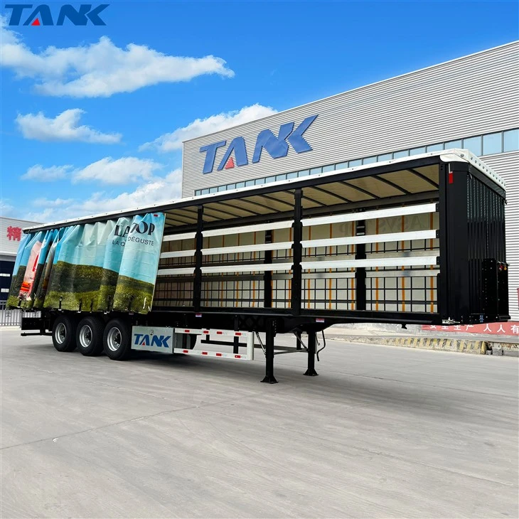 3 eje lateral Curtani semi - trailer